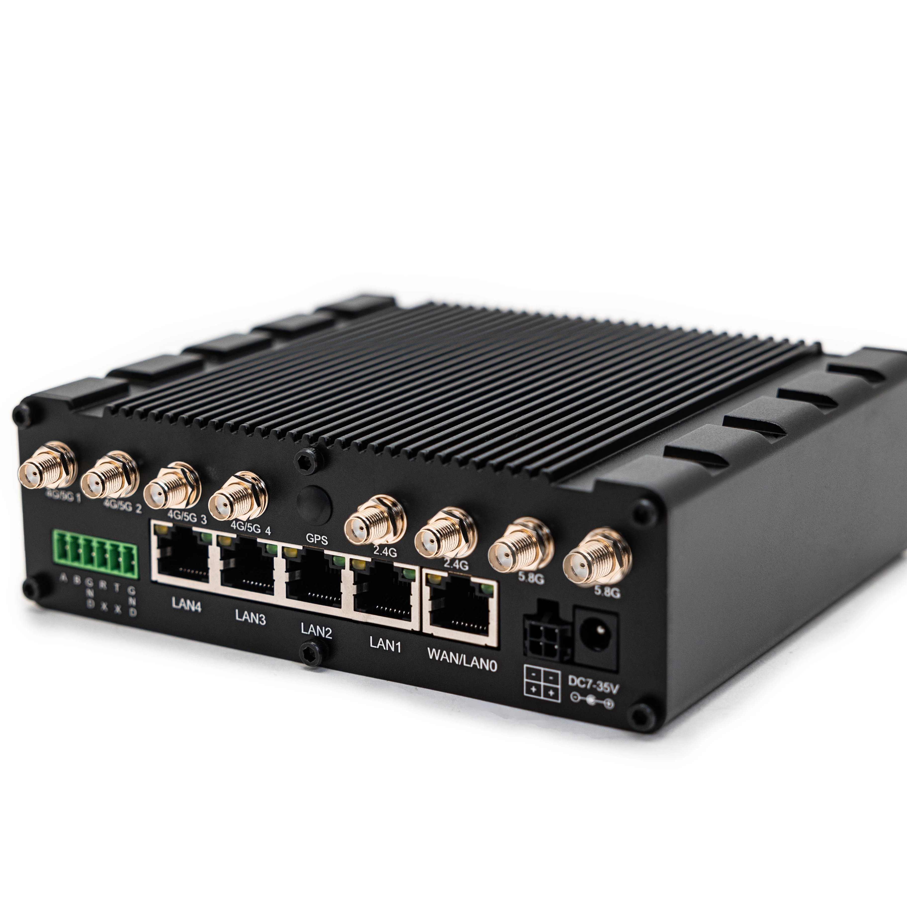 LINBLE T300-4G Business-EU Universal 3G/4G Enterprise Router 10/100M Ethernet Serial Port IO WEB Bus Wifi Router Industrial